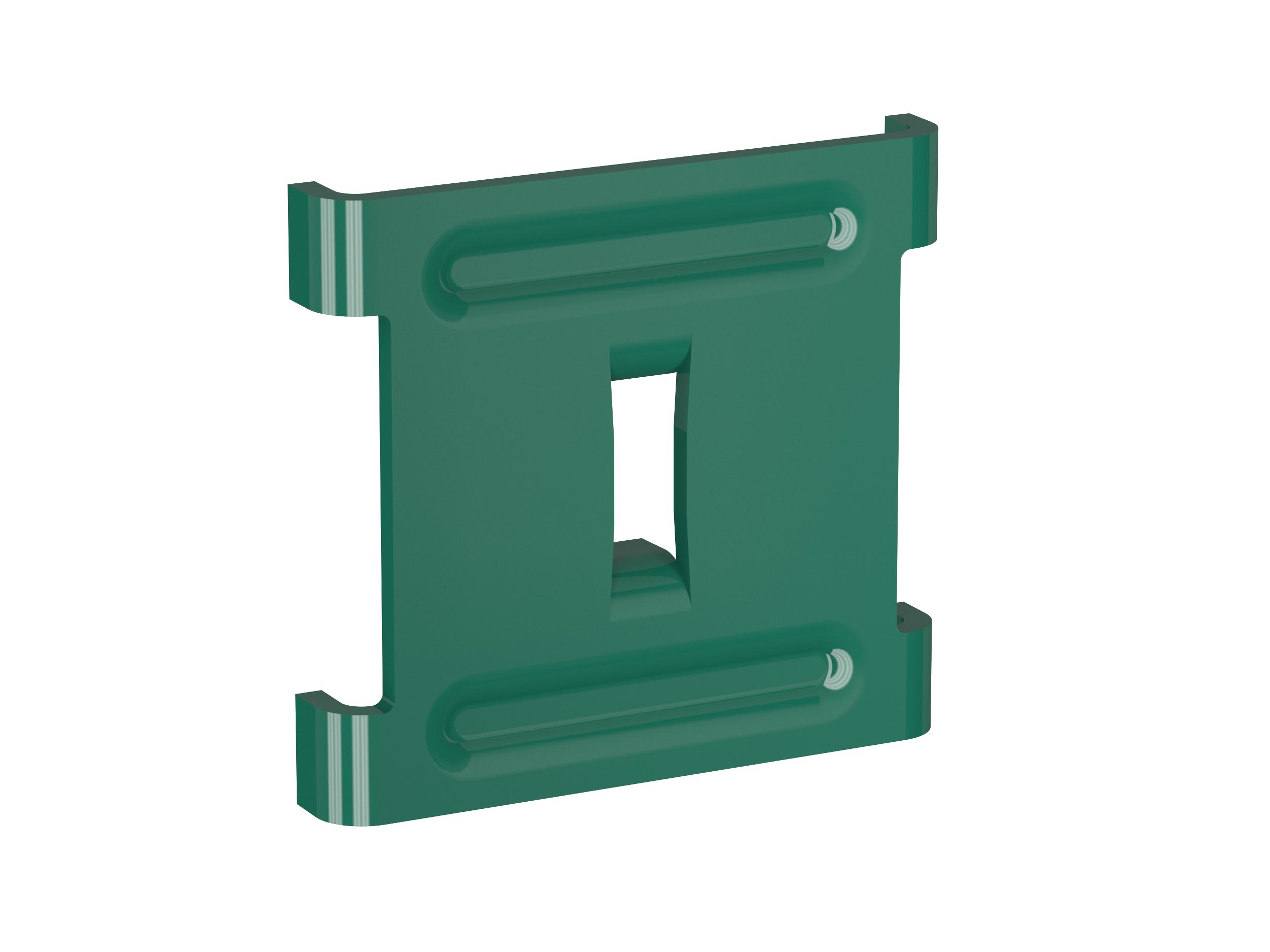 Скоба 60 × 55 × 2,5 DH имеет регулировку по отношению к скобе 43 × 25 × 2,5 мм.